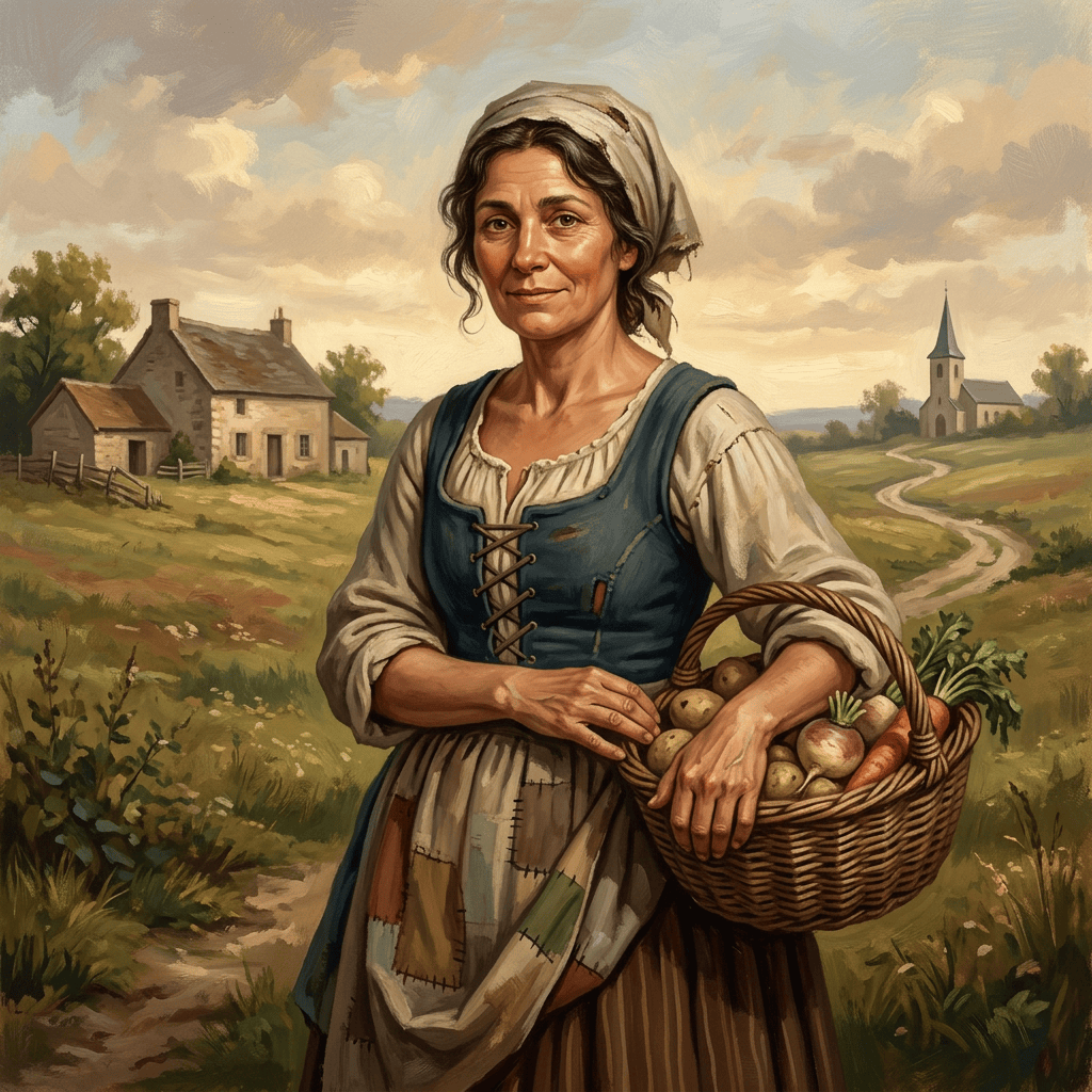Paysanne nivernaise d’ancienne famille